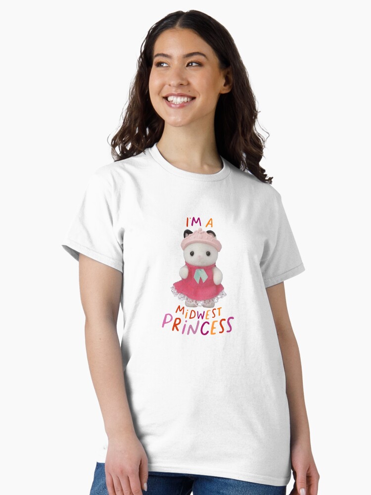 Thumbnail 2 of 7, Classic T-Shirt, I'm a Midwest Princess designed and sold by acestrada828.