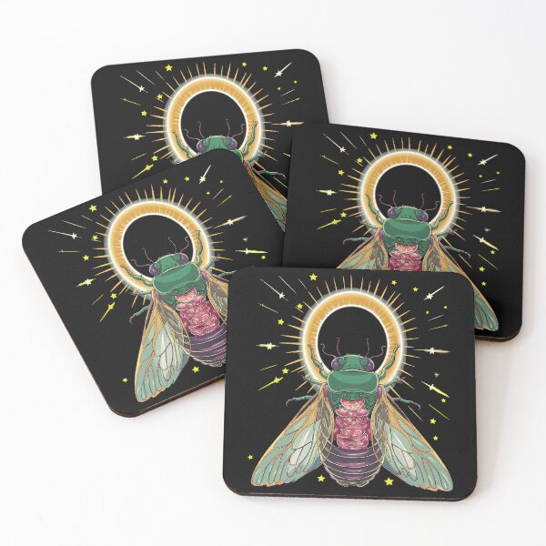 Item preview, Total Solar Eclipse Cicada Double Emergence Nature's Phenom designed and sold by BOUCHERIT amine.