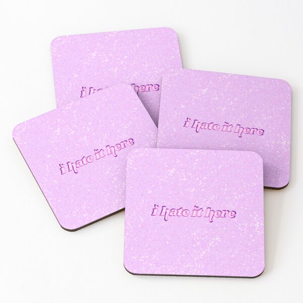 Item preview, I hate it here - ttpd (glitter background) designed and sold by kikiisafairy.