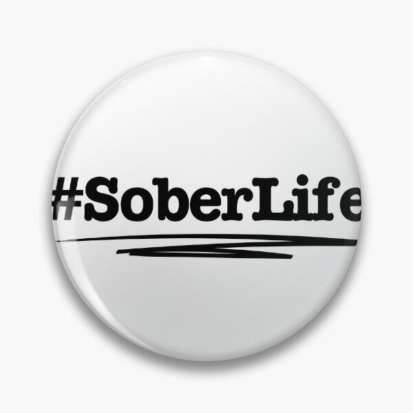 Item preview, #SoberLife designed and sold by Bookish Blossom.