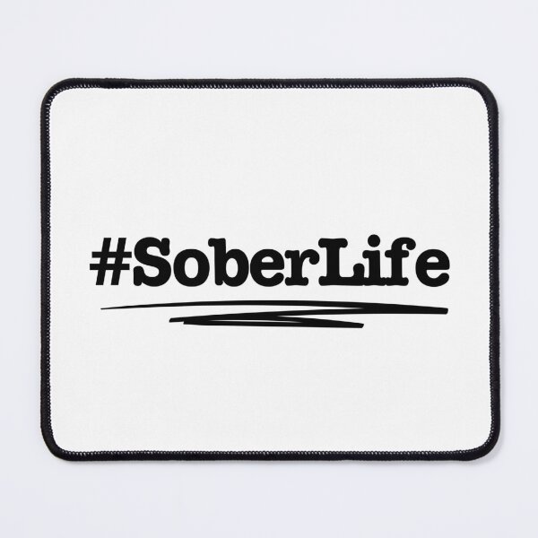 Item preview, #SoberLife designed and sold by Bookish Blossom.