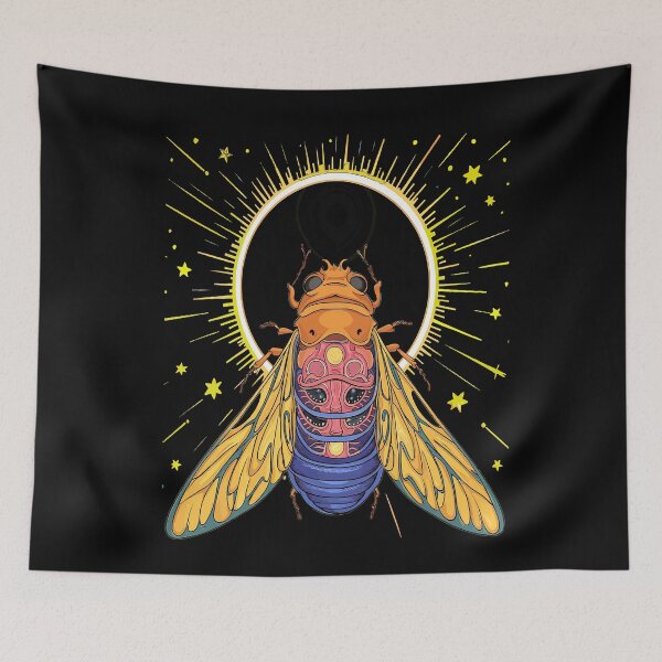 Item preview, Total Solar Eclipse Cicada Double Emergence Nature's Phenom designed and sold by BOUCHERIT amine.
