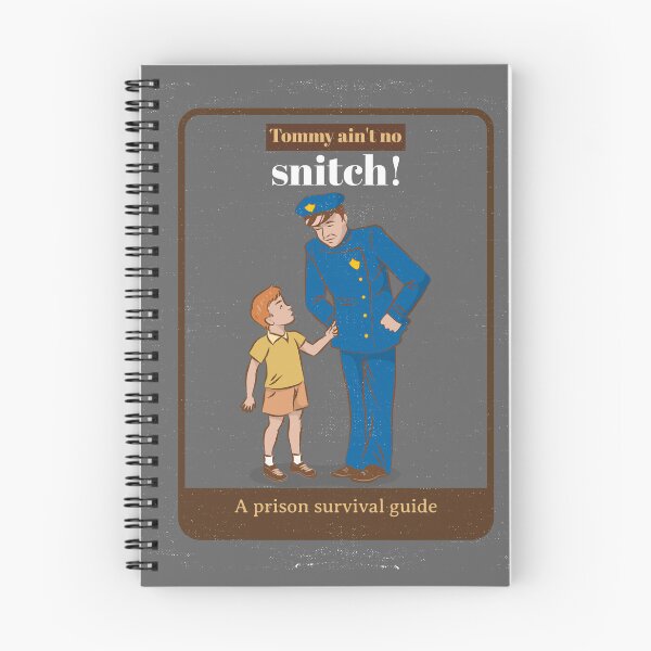 Item preview, Stop Snitching Funny Adult Humor designed and sold by Tiptopteess.