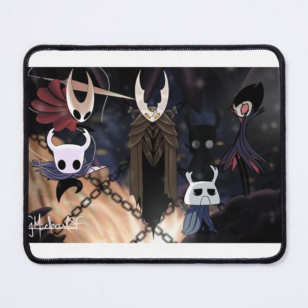 Item preview, Hollow Knight, Hornet, Grimm, Zote, Pure Vessel (Fan Art) designed and sold by GMICHAELSF.