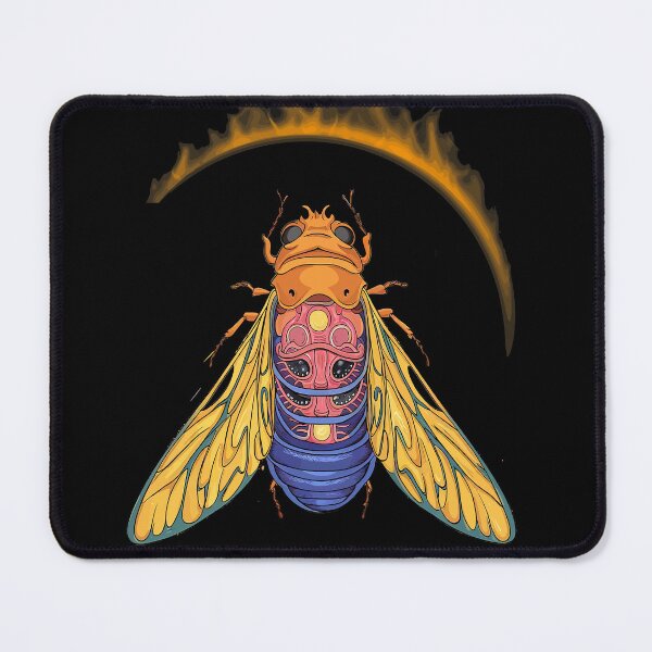 Item preview, Cicada  Double Emergence Nature's Phenom Total Solar Eclipse  designed and sold by BOUCHERIT amine.