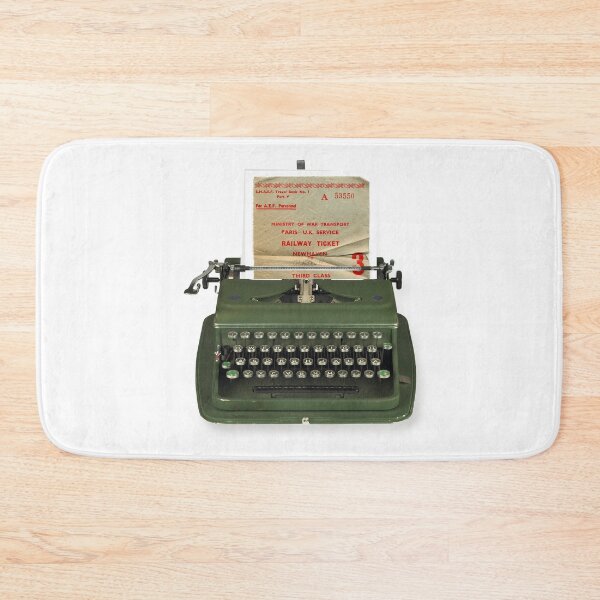 Item preview, Vintage Typewriter, railway ticket designed and sold by Add2crt.