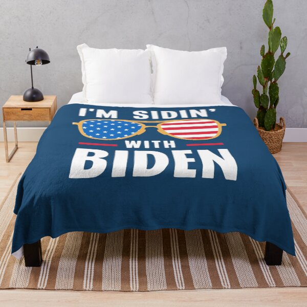 Item preview, I'M SIDIN' WITH BIDEN 2024 with Aviator Glasses designed and sold by LoveAndDefiance.
