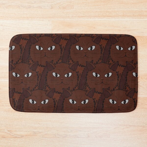 Item preview, Pattern with Cat Tomeo is brown color designed and sold by Cherevan.