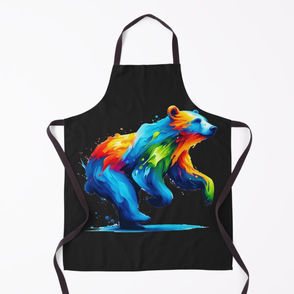 Item preview, Colorful Rainbow Bear - Cute Rainbow Bear Artistic Design designed and sold by finnimoo.