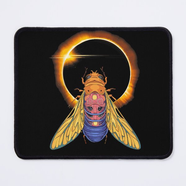 Item preview, Cicada Double Emergence Nature's Phenom Total Solar Eclipse designed and sold by BOUCHERIT amine.