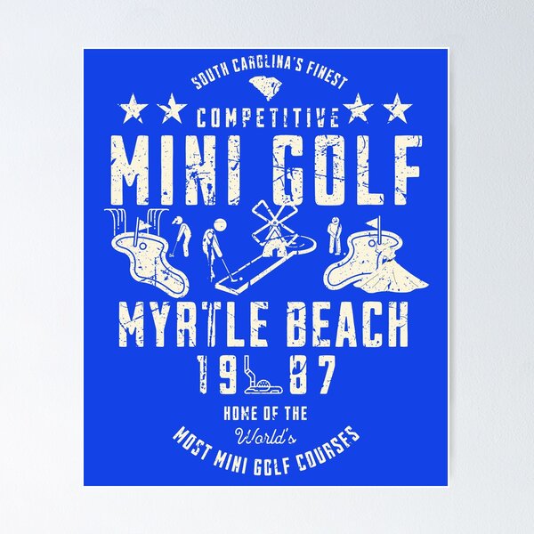 Item preview, South Carolina's Finest Mini Golf Myrtle Beach 1987 Vintage designed and sold by The Masked Designer.