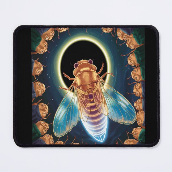 Item preview, Cicada Double Emergence Nature's Phenom Total Solar Eclipse  designed and sold by BOUCHERIT amine.