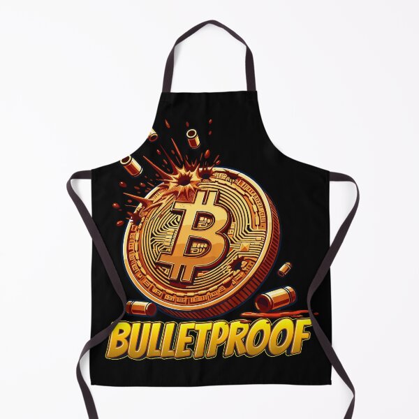 Item preview, Bulletproof Bitcoin designed and sold by CryptoFunMerch.