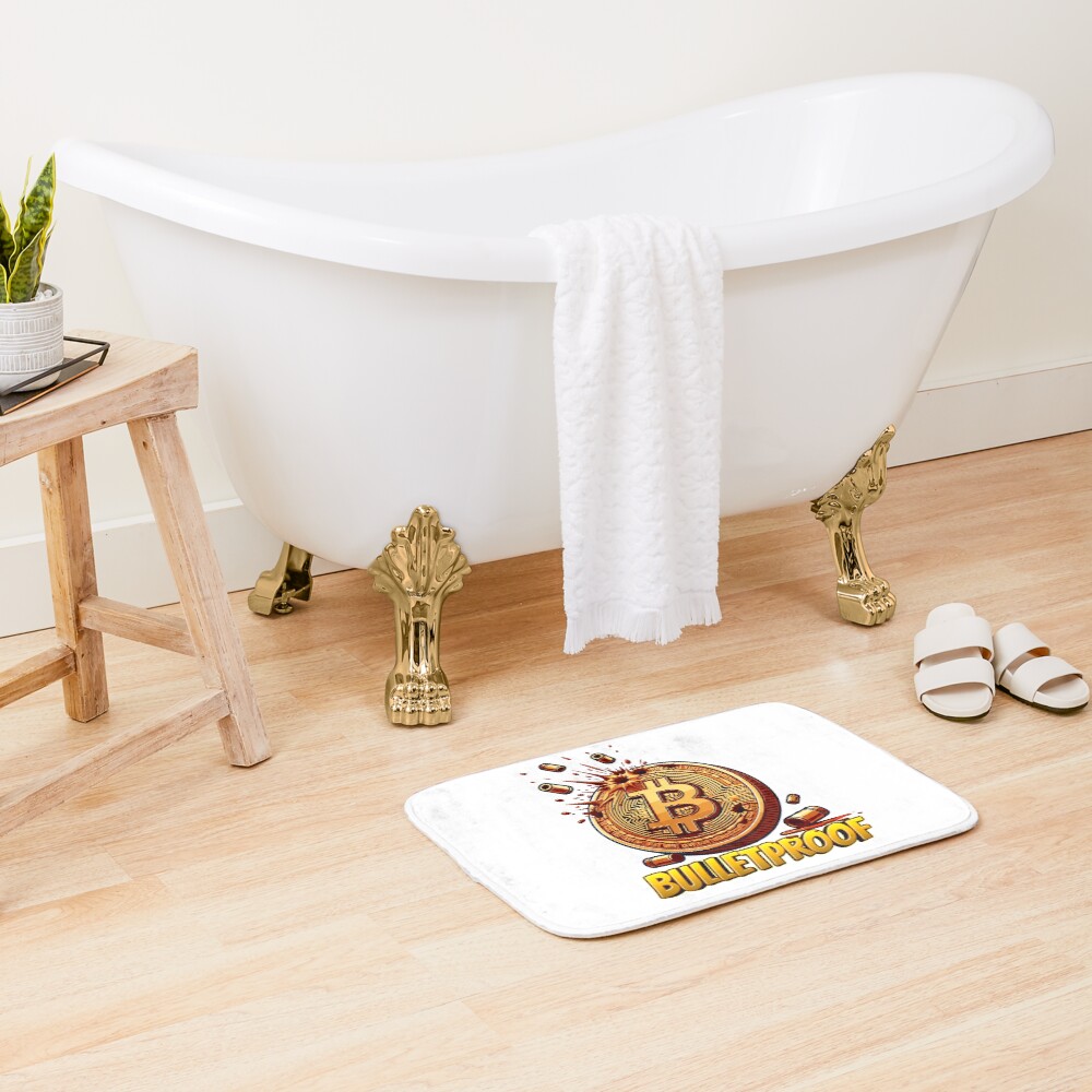 Item preview, Bath Mat designed and sold by CryptoFunMerch.