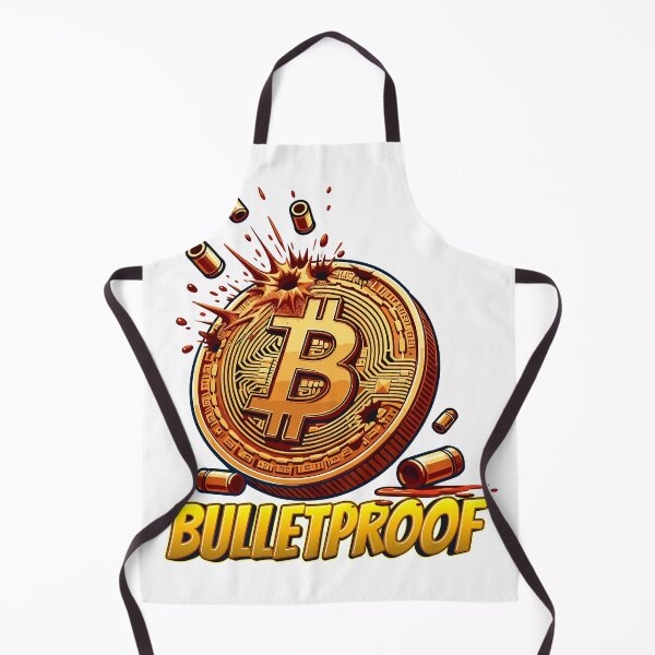 Item preview, Bulletproof Bitcoin designed and sold by CryptoFunMerch.