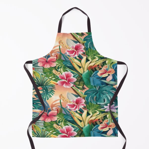 Item preview, Summer tropical Modern flower print. Seamless pattern. Hand drawn style. designed and sold by asbno19.