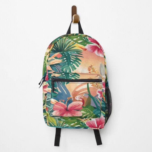 Item preview, Summer tropical Modern flower print. Seamless pattern. Hand drawn style. designed and sold by asbno19.