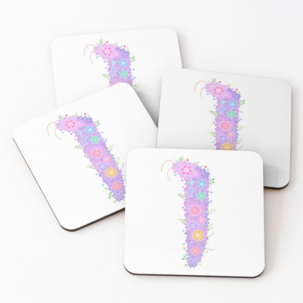 Item preview, Floral Letter "ㅣ" WeArePrettierThanFlowers designed and sold by birthflower.
