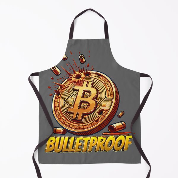 Item preview, Bulletproof Bitcoin designed and sold by CryptoFunMerch.