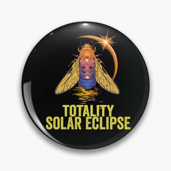 Item preview, Cicada Double Emergence Nature's Phenom Total Solar Eclipse  designed and sold by BOUCHERIT amine.