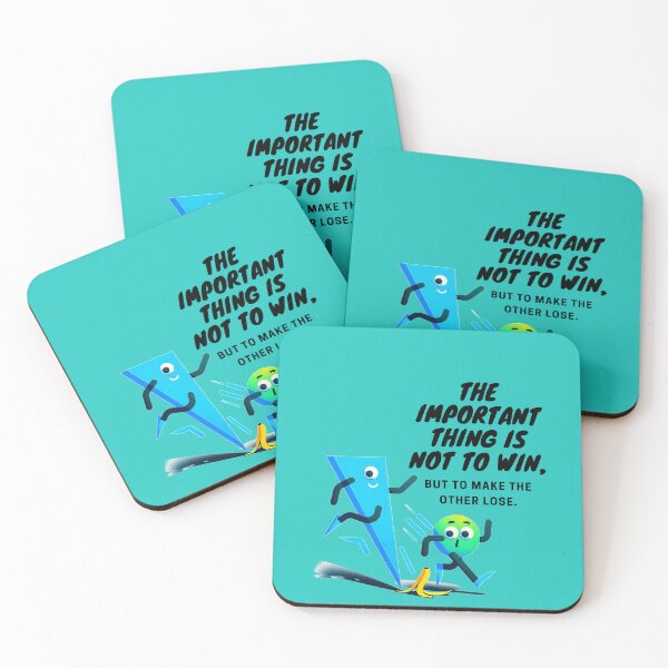 Item preview, The important thing is not to win, it is to make the other lose. Funny Phrase designed and sold by LilianPixel.