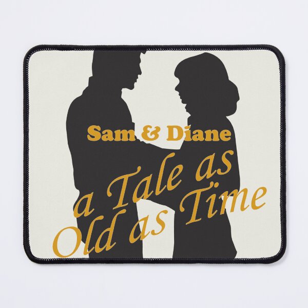 Item preview, Sam and Diane - A Tale As Old As Time designed and sold by WNKYNCheersPod.