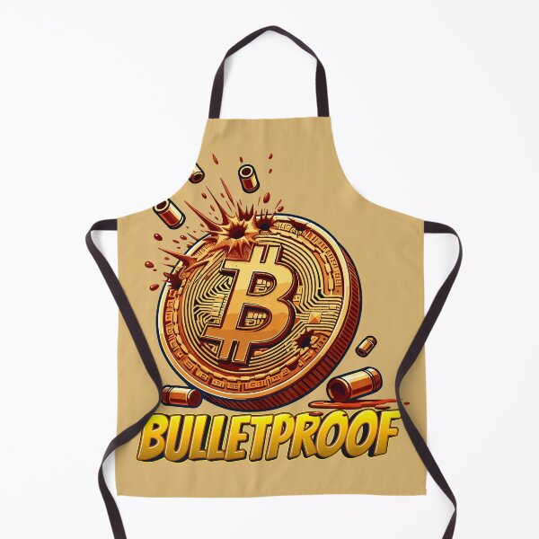 Item preview, Bulletproof Bitcoin designed and sold by CryptoFunMerch.