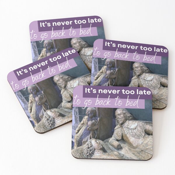 Item preview, Never Too Late designed and sold by OpheliaObjects.