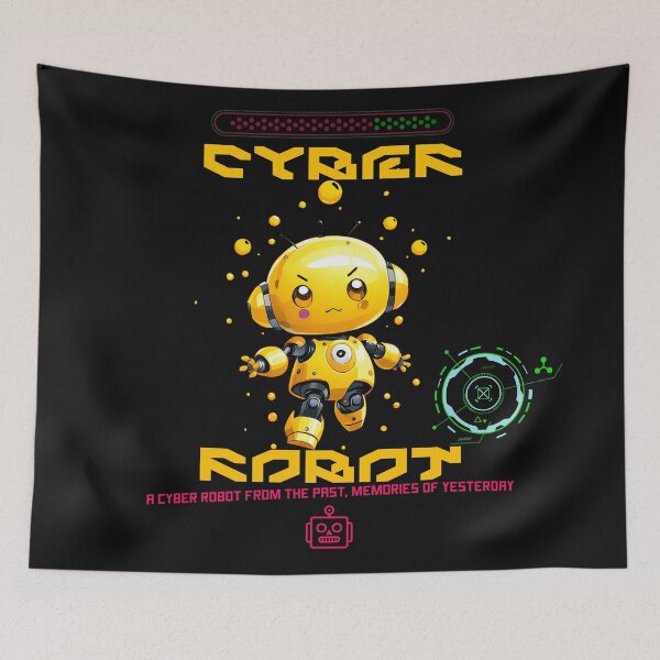 Item preview, Future Memories: A Cyber Robot Imagines the Past in Digital Art designed and sold by Artedig.