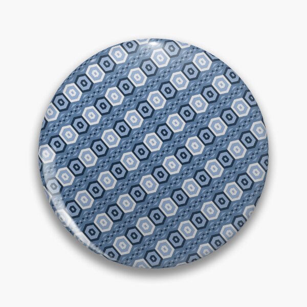 Item preview, Blue Multicolor Hexagon Ring Eyelets Egyptian Coherent Drafts designed and sold by Alchemy-A-La-G.