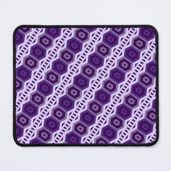 Item preview, Purple Multicolor Hexagon Ring Eyelets Egyptian Coherent Drafts designed and sold by Alchemy-A-La-G.