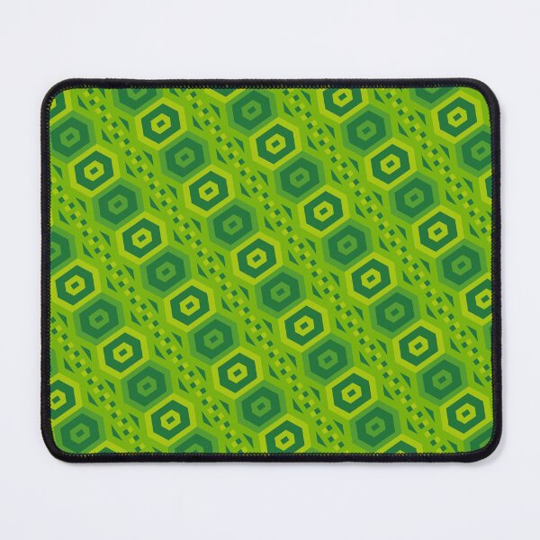 Item preview, Green Multicolor Hexagon Ring Eyelets Egyptian Coherent Drafts designed and sold by Alchemy-A-La-G.