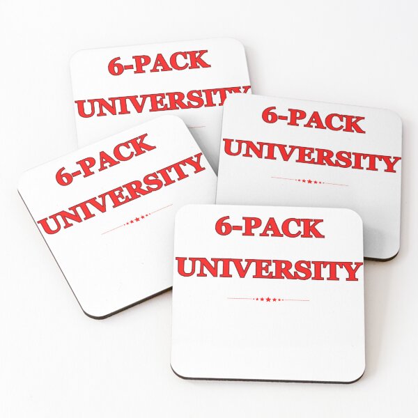 Item preview, 6-Pack University designed and sold by CanterburyLane.