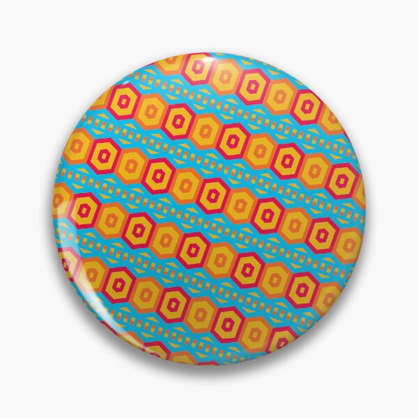 Item preview, Warm Multicolor Hexagon Ring Eyelets Egyptian Coherent Drafts designed and sold by Alchemy-A-La-G.