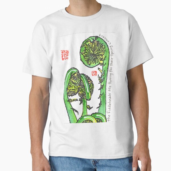 Item preview, Fiddlehead Ferns designed and sold by dosankodebbie's etegami world.