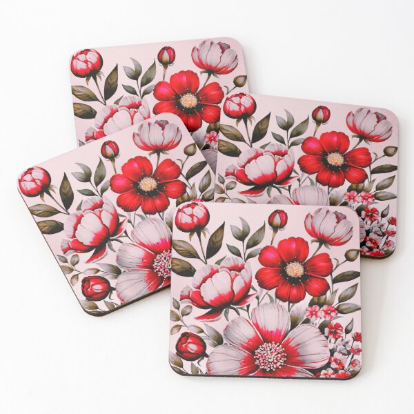 Item preview, Red Cosmos Dazzler designed and sold by Natalie Holland.