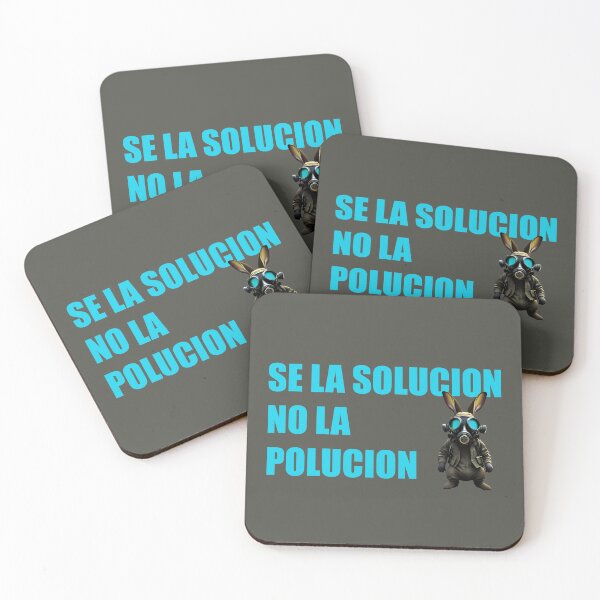 Item preview, Be the Solution, Not the Pollution" Tee Shirt with Rabbit Wearing Mask designed and sold by La Loca.