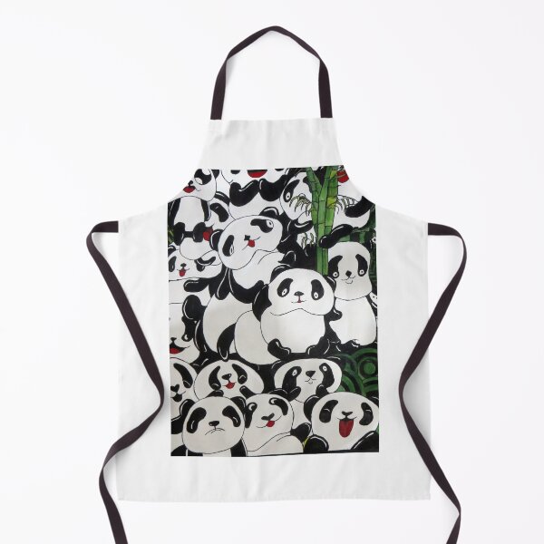 Item preview, Panda Doodling Acrylic painting designed and sold by MubaraksArt.