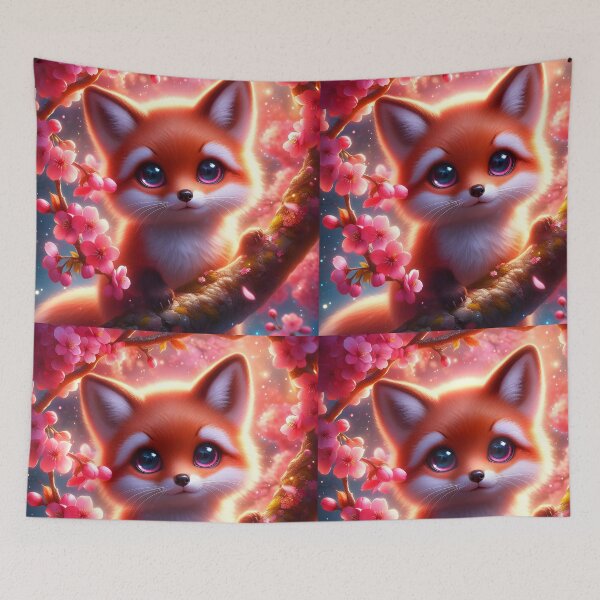 Item preview, Sakura Fox: Guardian of Springs Secrets designed and sold by EmeraldeaArt.