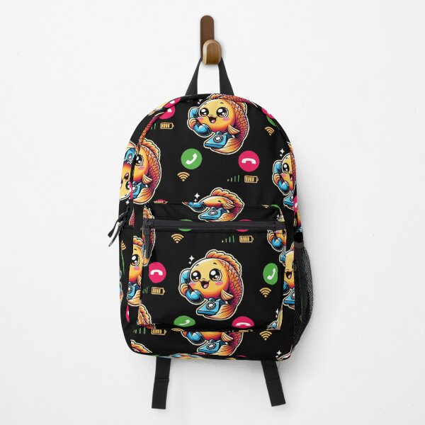 Item preview, Kawaii Carp Chatting on Phone designed and sold by ArtFeverShop.