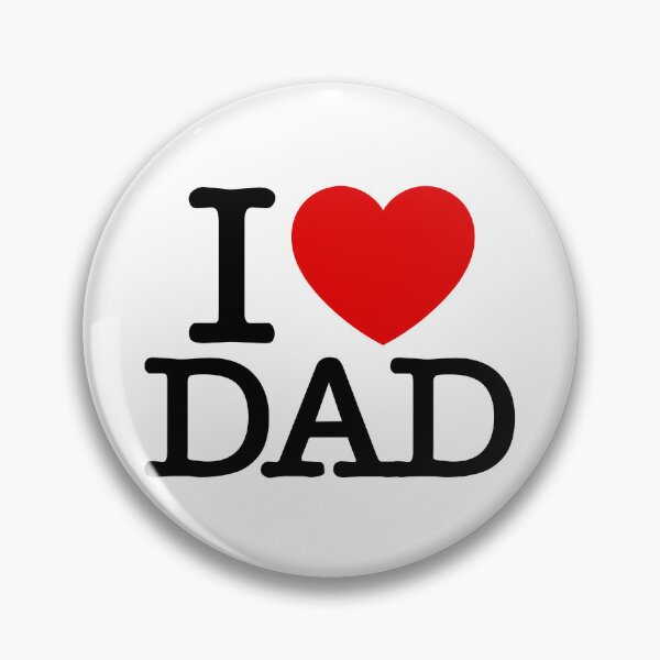 Item preview, I LOVE DAD / I ♥ DAD  designed and sold by hottest-tees.