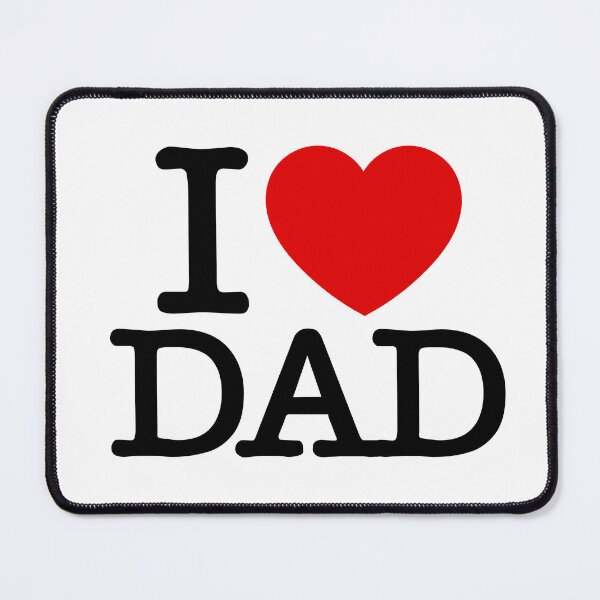 Item preview, I LOVE DAD / I ♥ DAD designed and sold by hottest-tees.