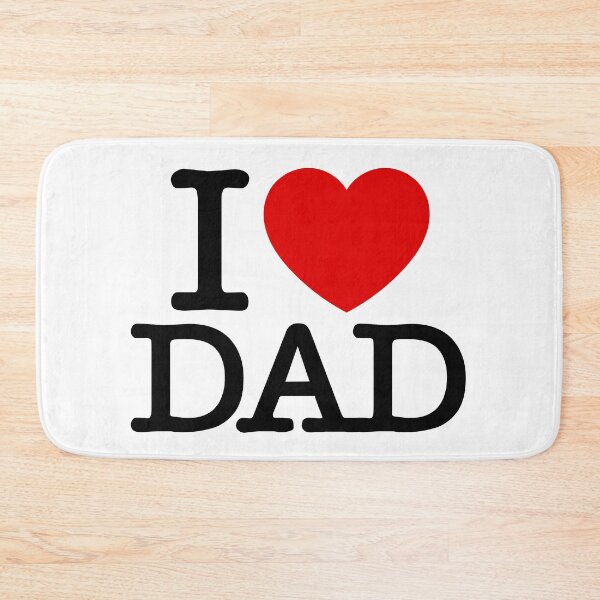 Item preview, I LOVE DAD / I ♥ DAD  designed and sold by hottest-tees.