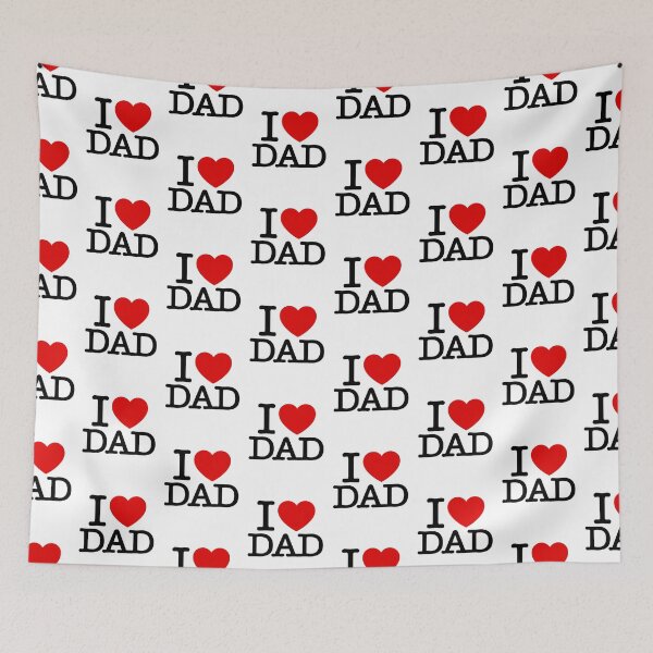 Item preview, I LOVE DAD / I ♥ DAD  designed and sold by hottest-tees.