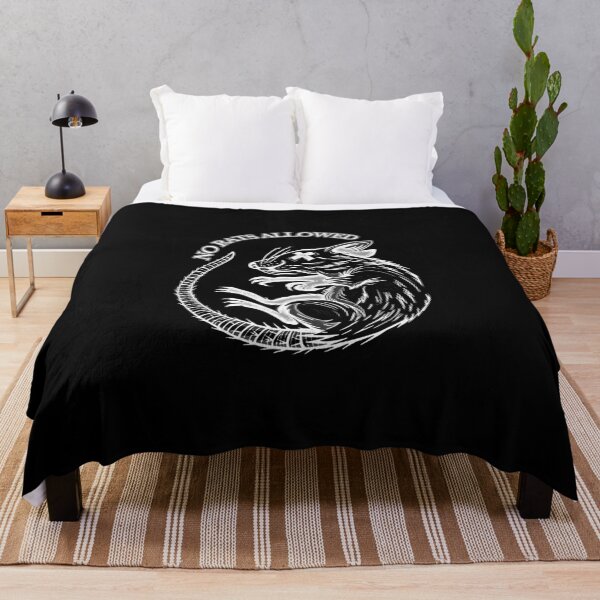 Item preview, UNIT 713, no rats allowed,  black 3 designed and sold by Unit713-Shop.