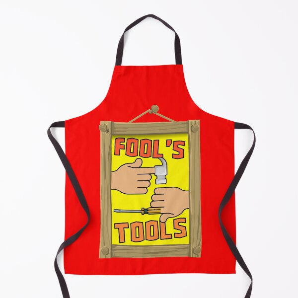 Item preview, Fool's Tools. Funny tools in a weird garage. designed and sold by InkMarks.