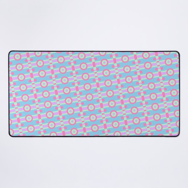 Item preview, Pastel Multicolor Line Striped Circles & Rectangles Coherent Drafts designed and sold by Alchemy-A-La-G.