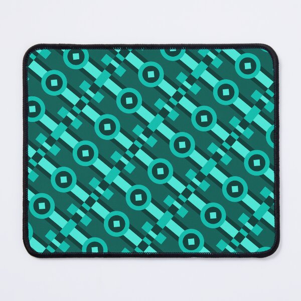 Item preview, Aquamarine Multicolor Line Striped Circles & Rectangles Coherent Drafts designed and sold by Alchemy-A-La-G.