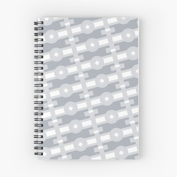 Item preview, Grey Multicolor Line Striped Circles & Rectangles Coherent Drafts designed and sold by Alchemy-A-La-G.