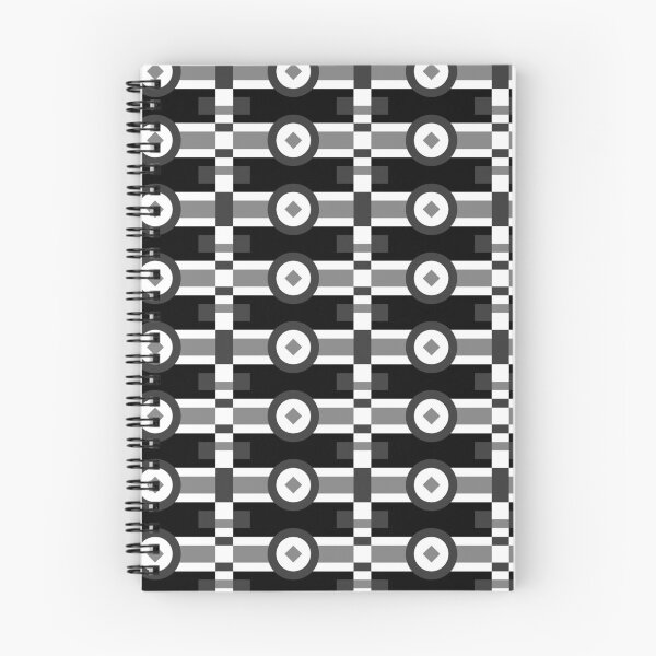 Item preview, Black Multicolor Line Striped Circles & Rectangles Coherent Drafts designed and sold by Alchemy-A-La-G.